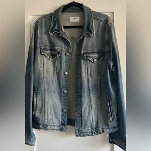 Frame Men’s Denim Jacket Vintage Wash size XL